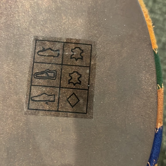 Soho Lab suede striped flats (sz 8) - Picture 6 of 12